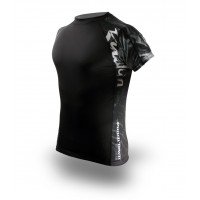 Рашгард PunchTown Ryushin Black Rash Guard Short Sleeve